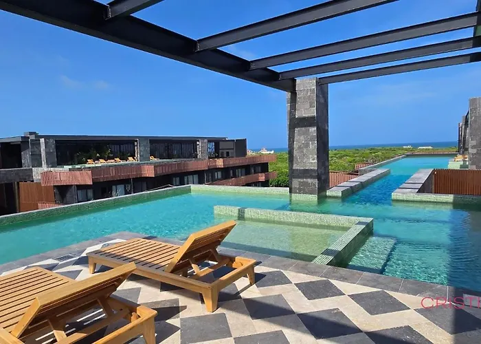 Apartment Art House - Filtered Water & 2 Free Clubs Zone Tulum