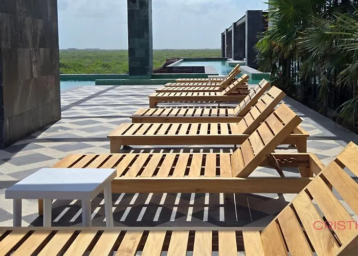 Art House - Filtered Water & 2 Free Clubs Zone Apartment Tulum